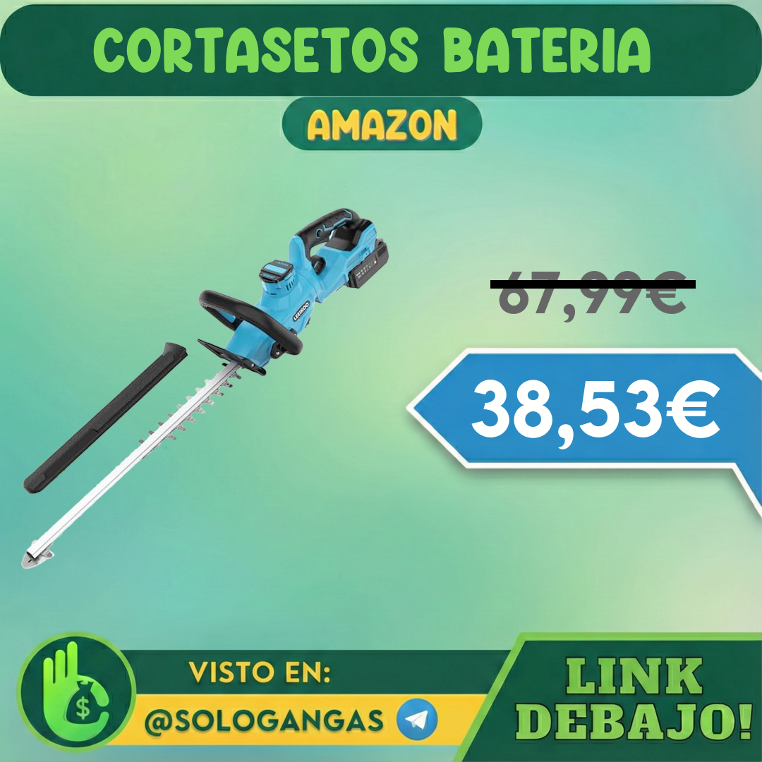 Cortasetos a Batería 4Ah 51cm
