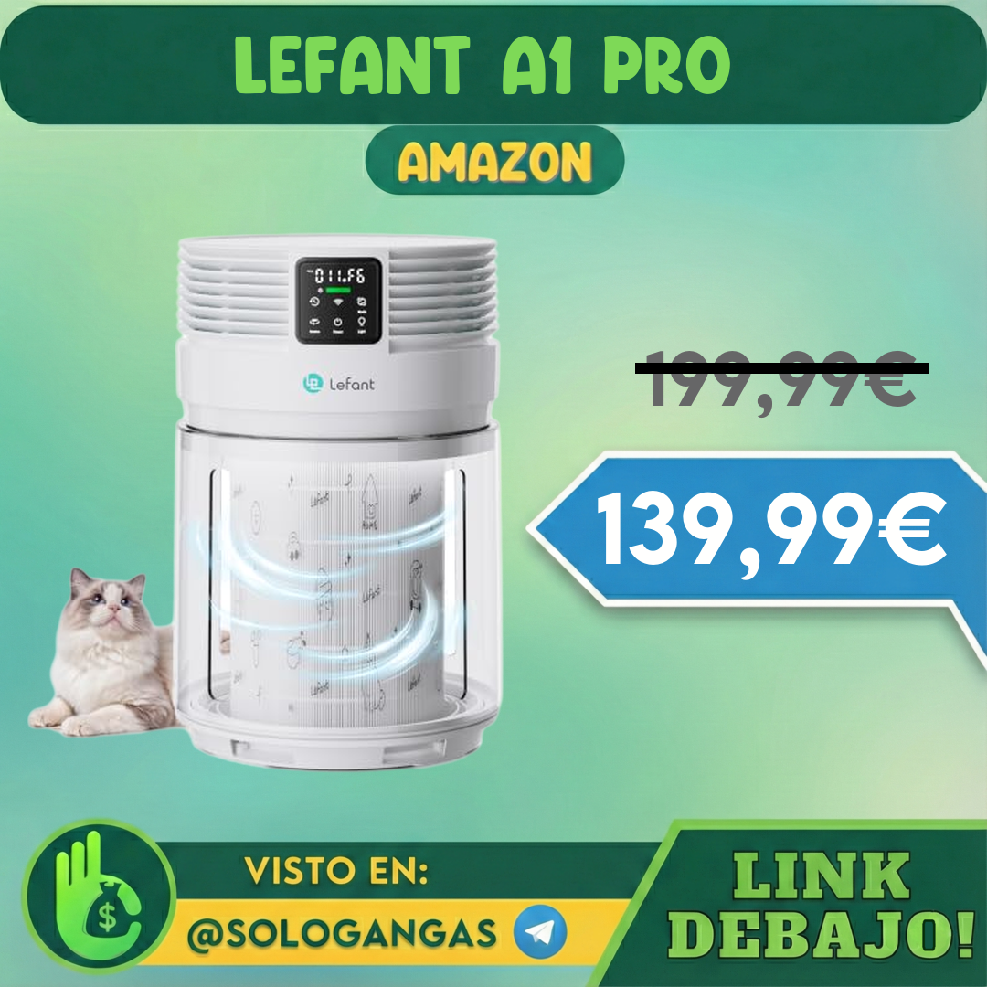 Lefant A1 Pro Purificador de Aire HEPA