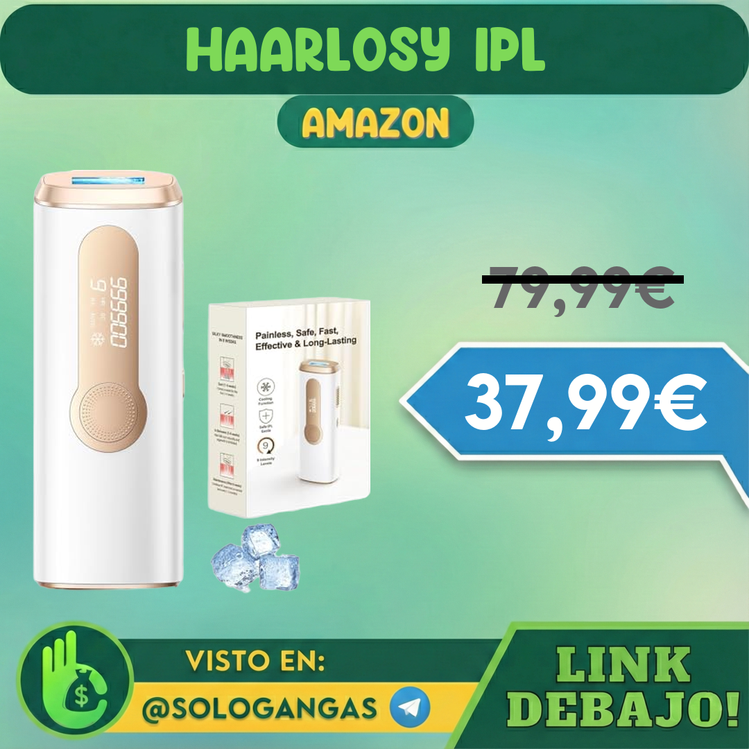 Haarlosy GLY06 Refrigeración Depiladora IPL