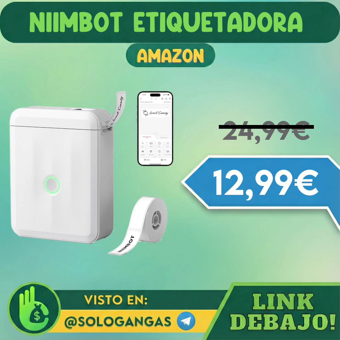 Niimbot D110 Etiquetadora Térmica Bluetooth