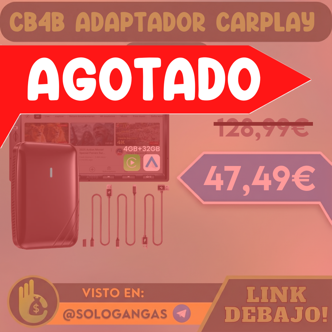 CB4B Adaptador CarPlay AI Box 4G+32G