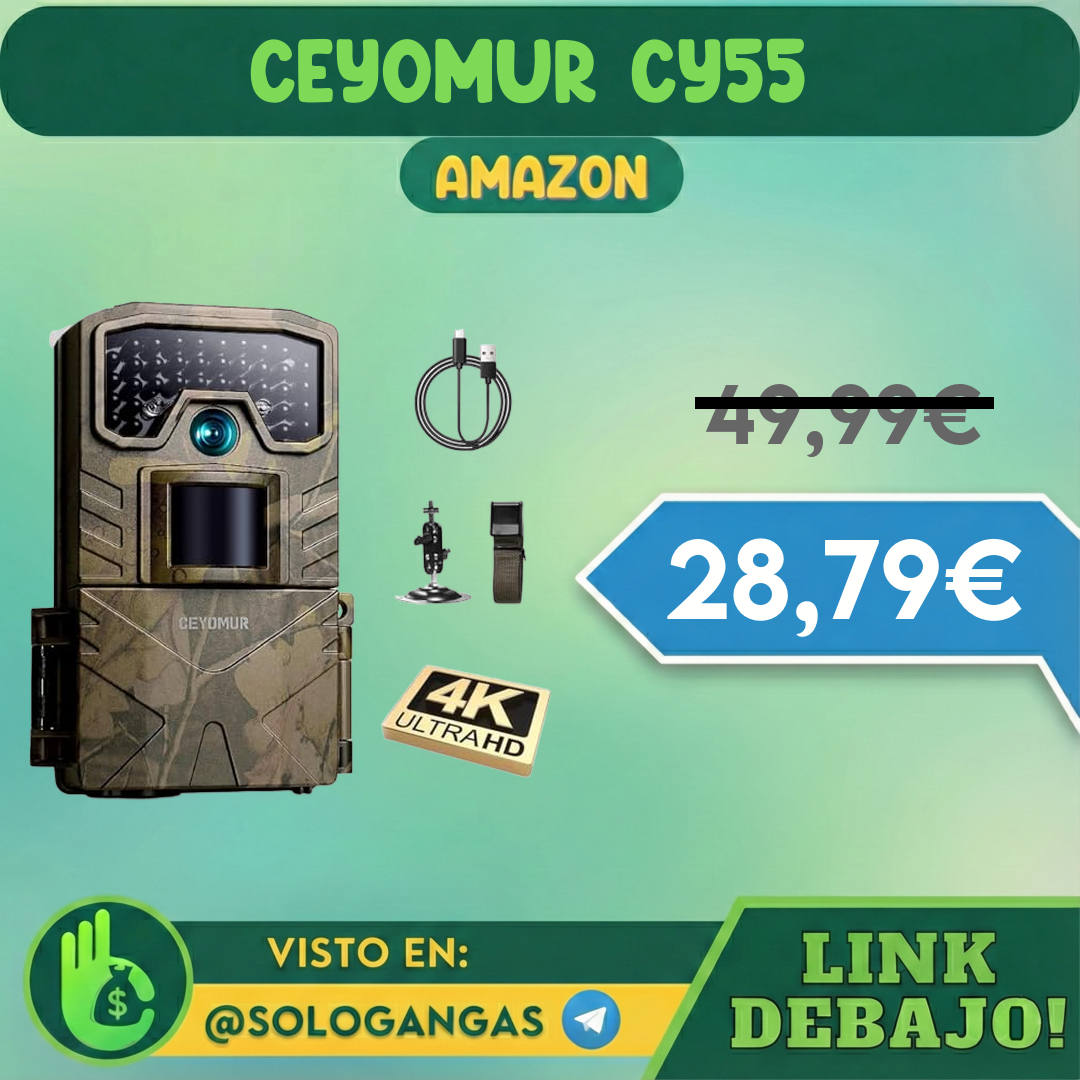 Ceyomur CY55 Cámara de Caza 4K