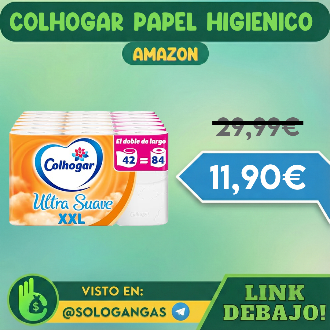 7x Colhogar Ultra Suave Papel Higiénico 6u