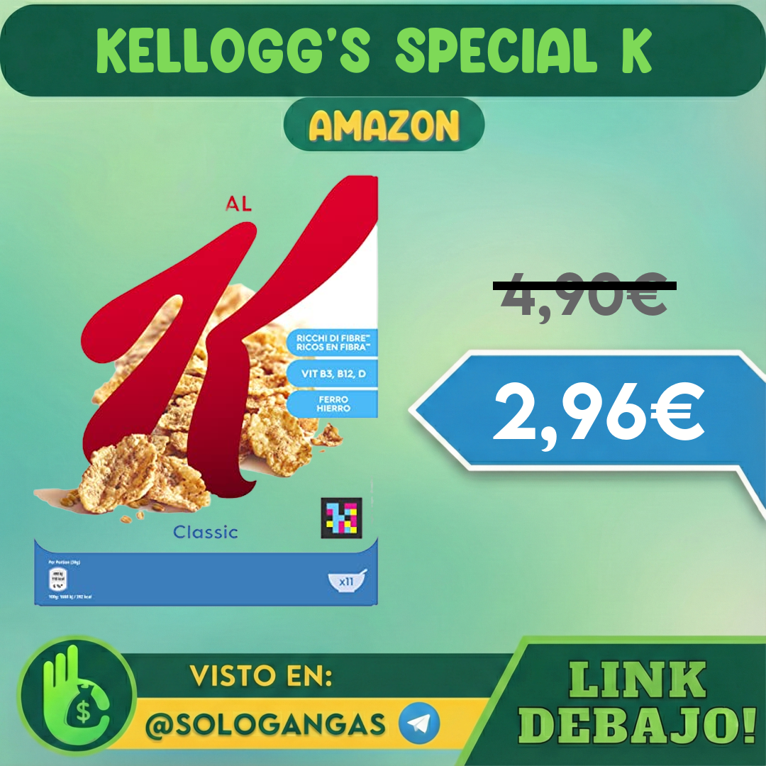 2x Kellogg's Special K Classic Cereales 335g