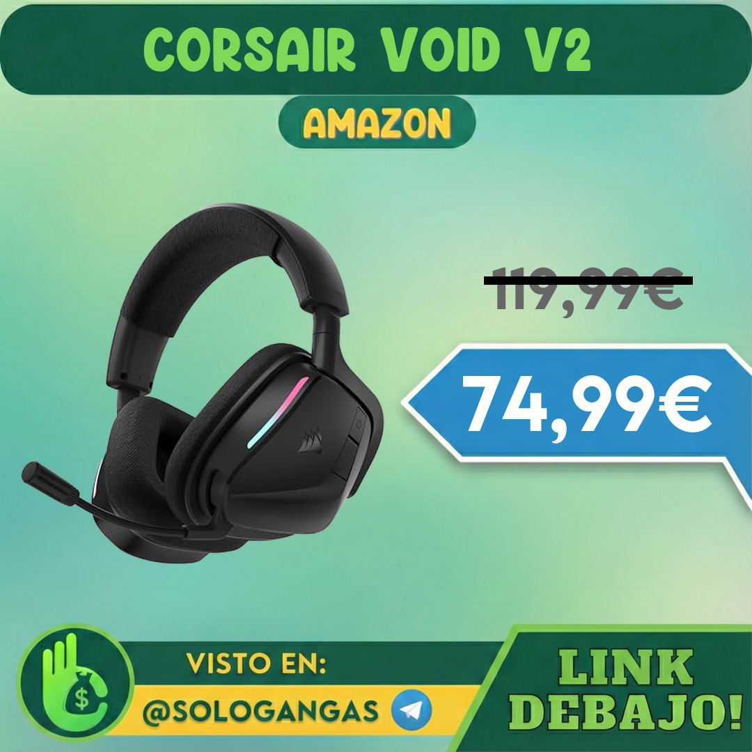 Corsair VOID WIRELESS v2 Auriculares Gaming