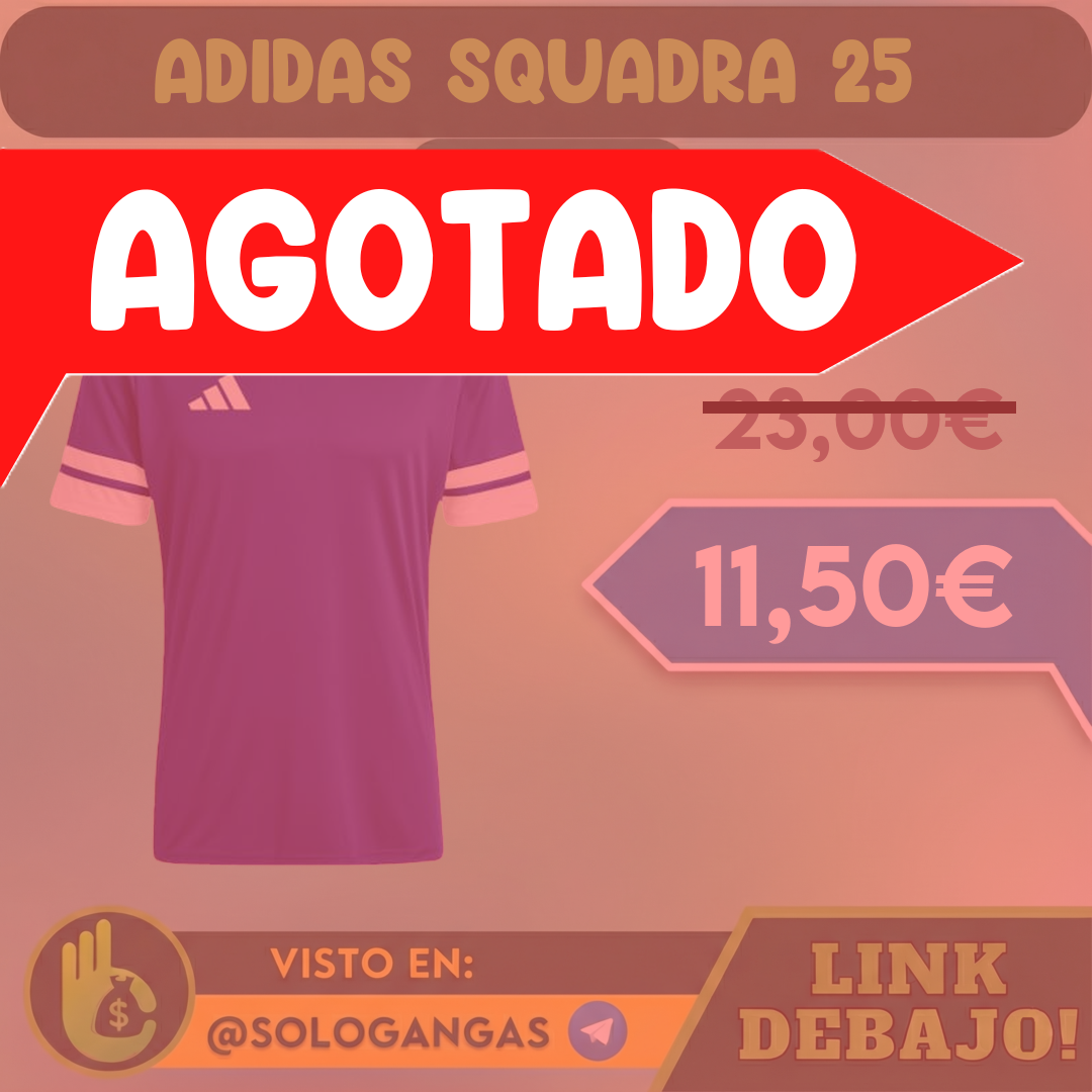 Adidas Squadra 25 Camiseta de Fútbol