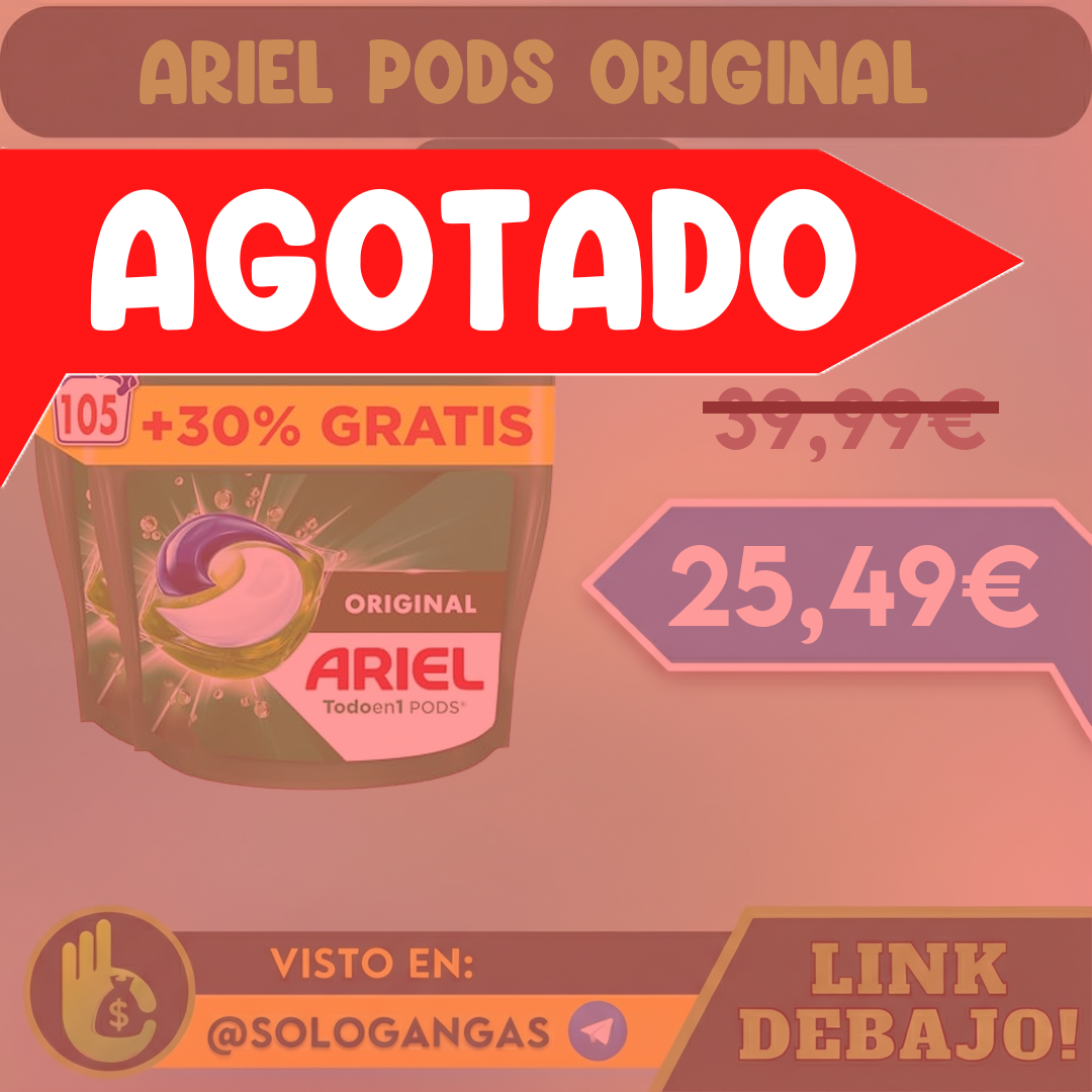 Ariel PODS Original 105 Cápsulas