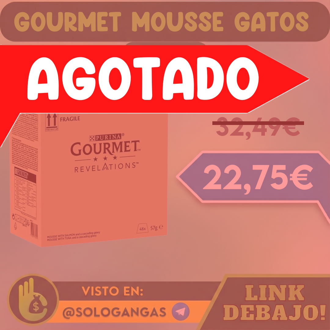48x Gourmet Revelations Mousse para Gatos