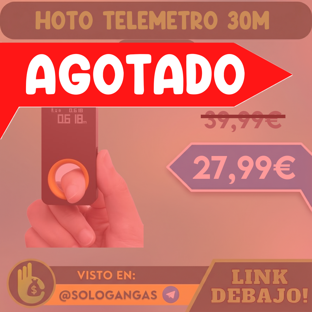Hoto Telémetro Láser Mini 30m