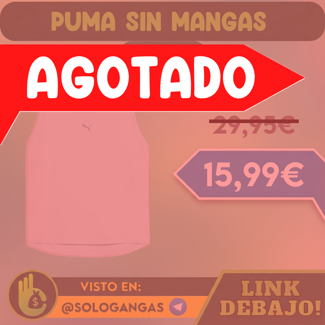 Puma W Cloudspun Camiseta sin Mangas