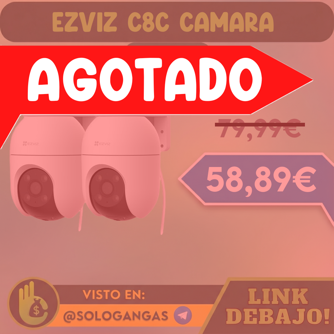 2x Ezviz C8c Cámara WiFi Exterior 1080p