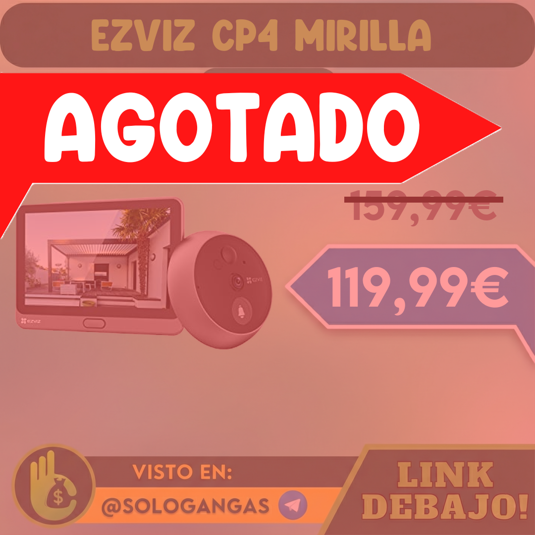 Ezviz CP4 Mirilla Digital con Pantalla 4,3″