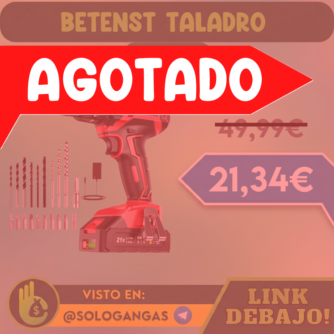 Taladro Atornillador 21V 2000mAh