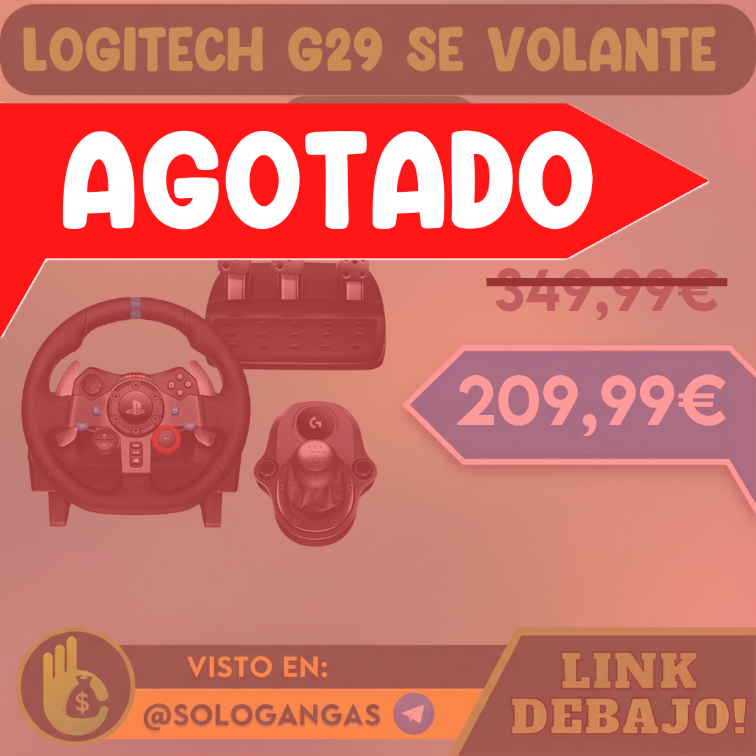 Logitech G G29 SE Volante con Palanca