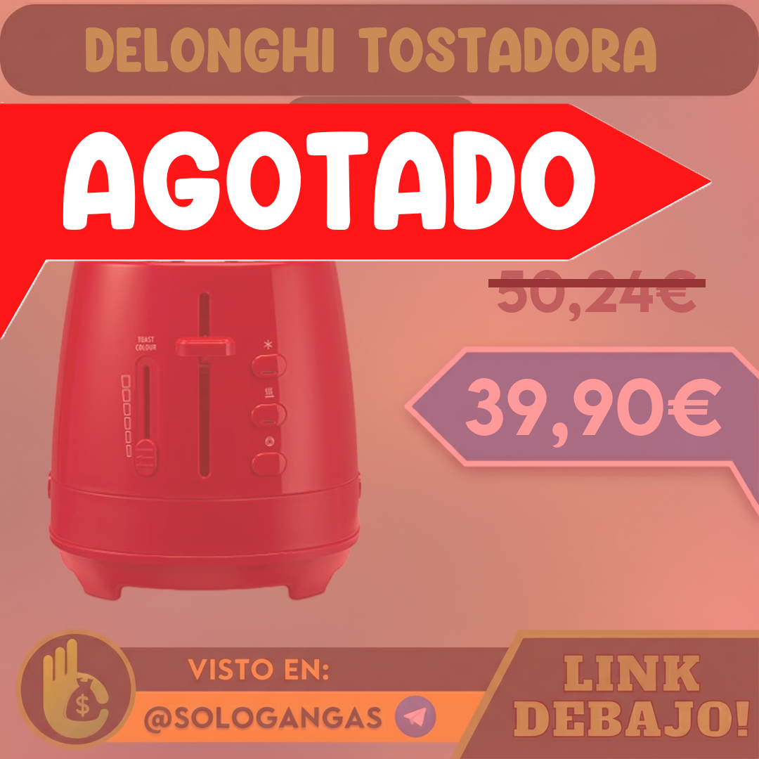De'Longhi CTLAP2203 Tostadora con Pinzas