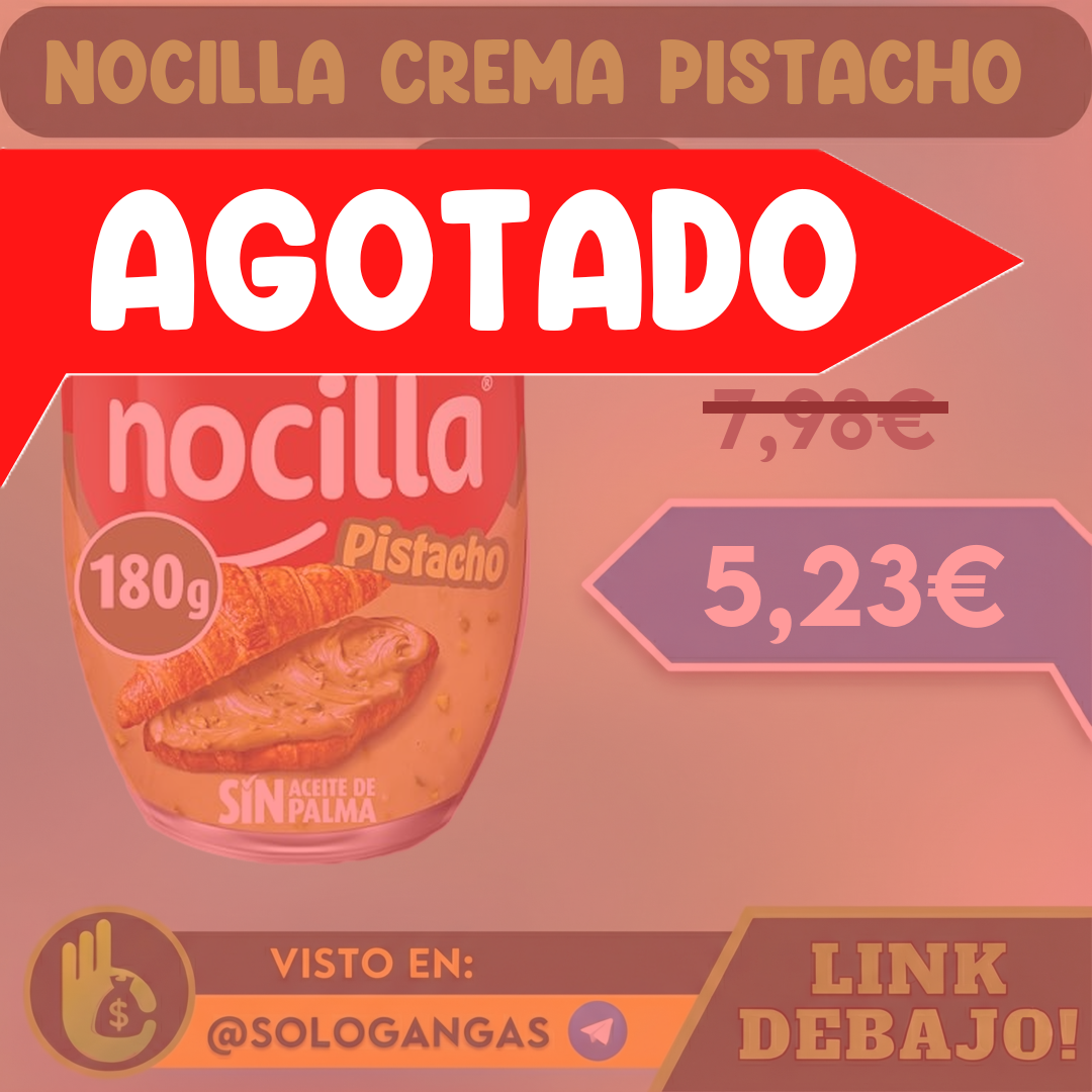 2x Nocilla Pistacho Crema de Cacao 180g