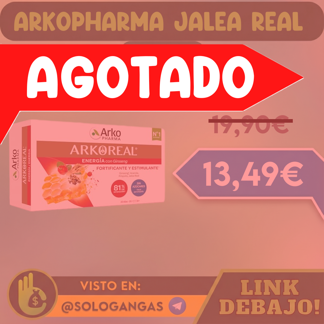 Arkopharma Arkoreal Jalea Real 20 Ampollas