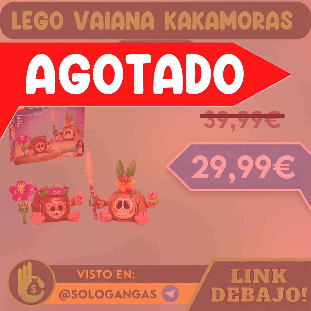Lego Disney Vaiana Kakamoras Set Construcción