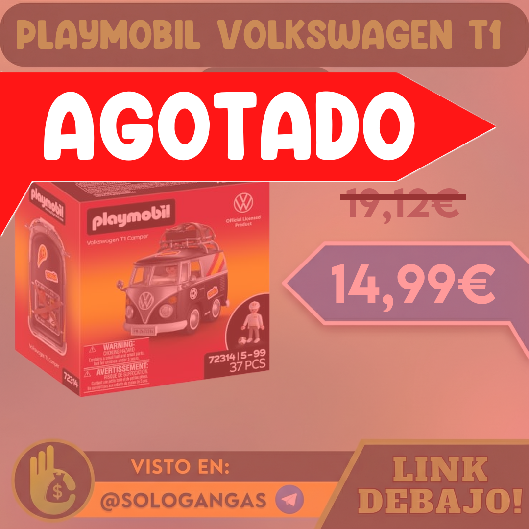 Playmobil Volkswagen T1 Furgoneta Edición ESP