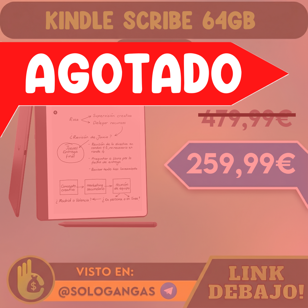 Amazon Kindle Scribe 64GB Lector Electrónico