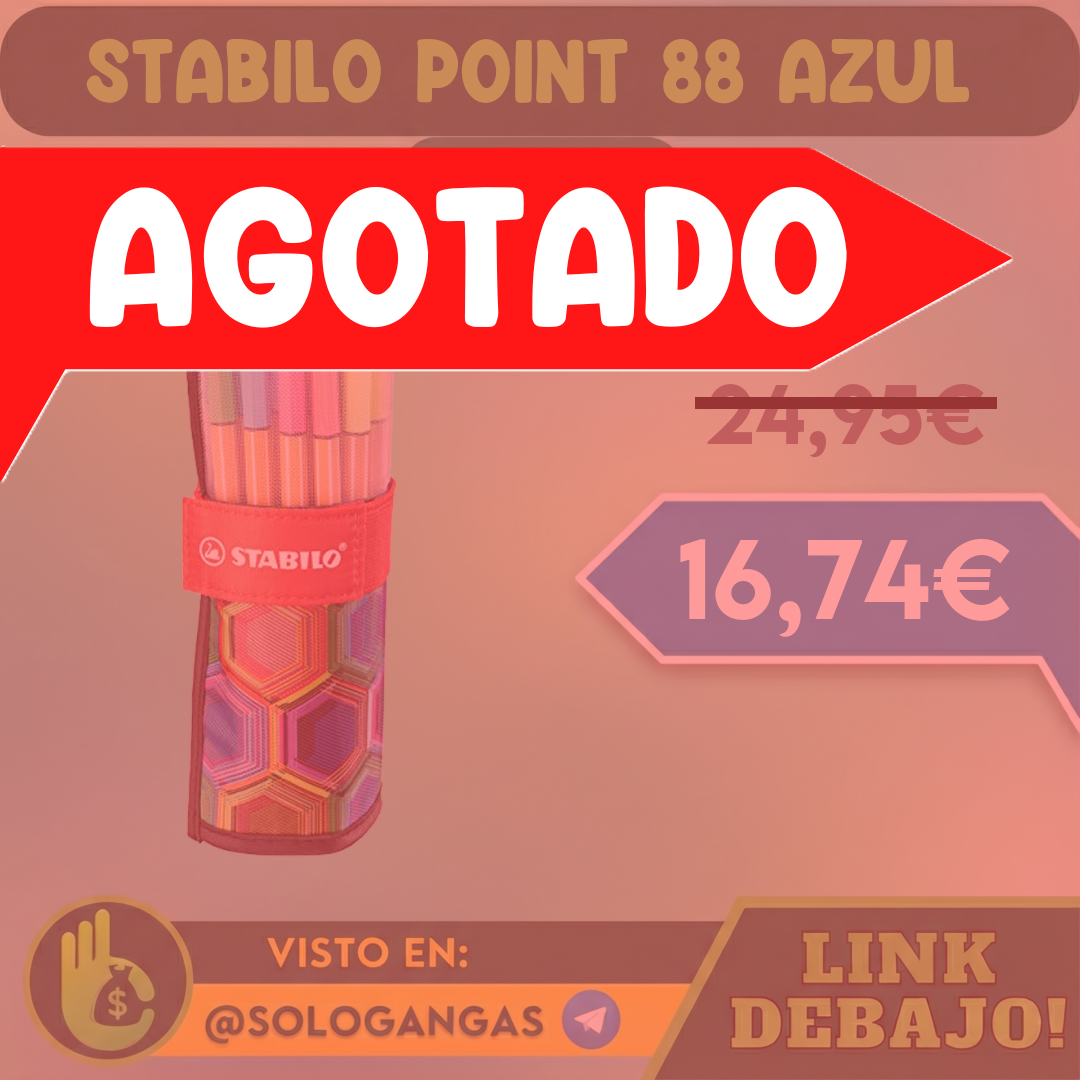 Stabilo Point 88 Rotulador Punta Fina Azul