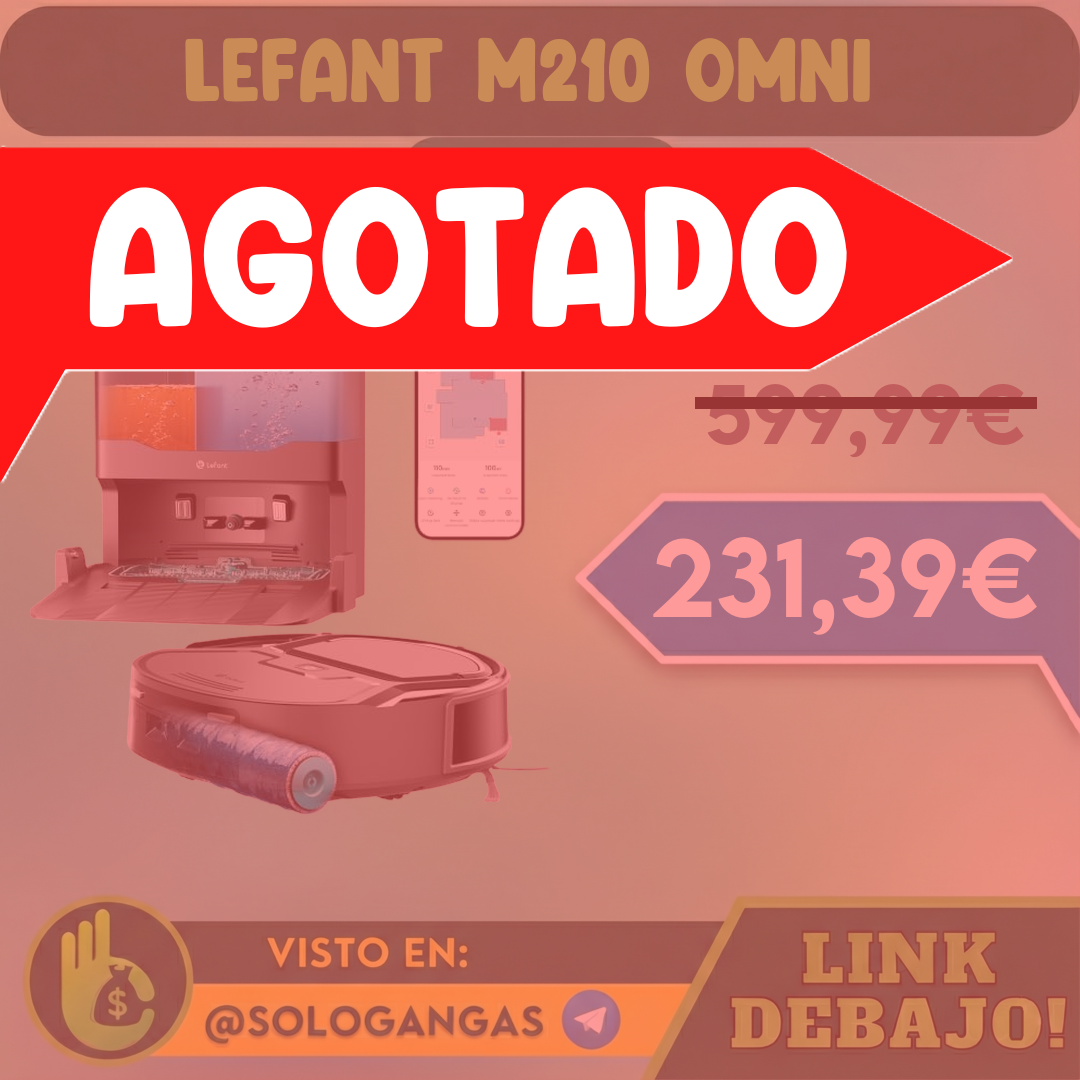 Lefant M210 Omni Robot Aspirador-Fregasuelos