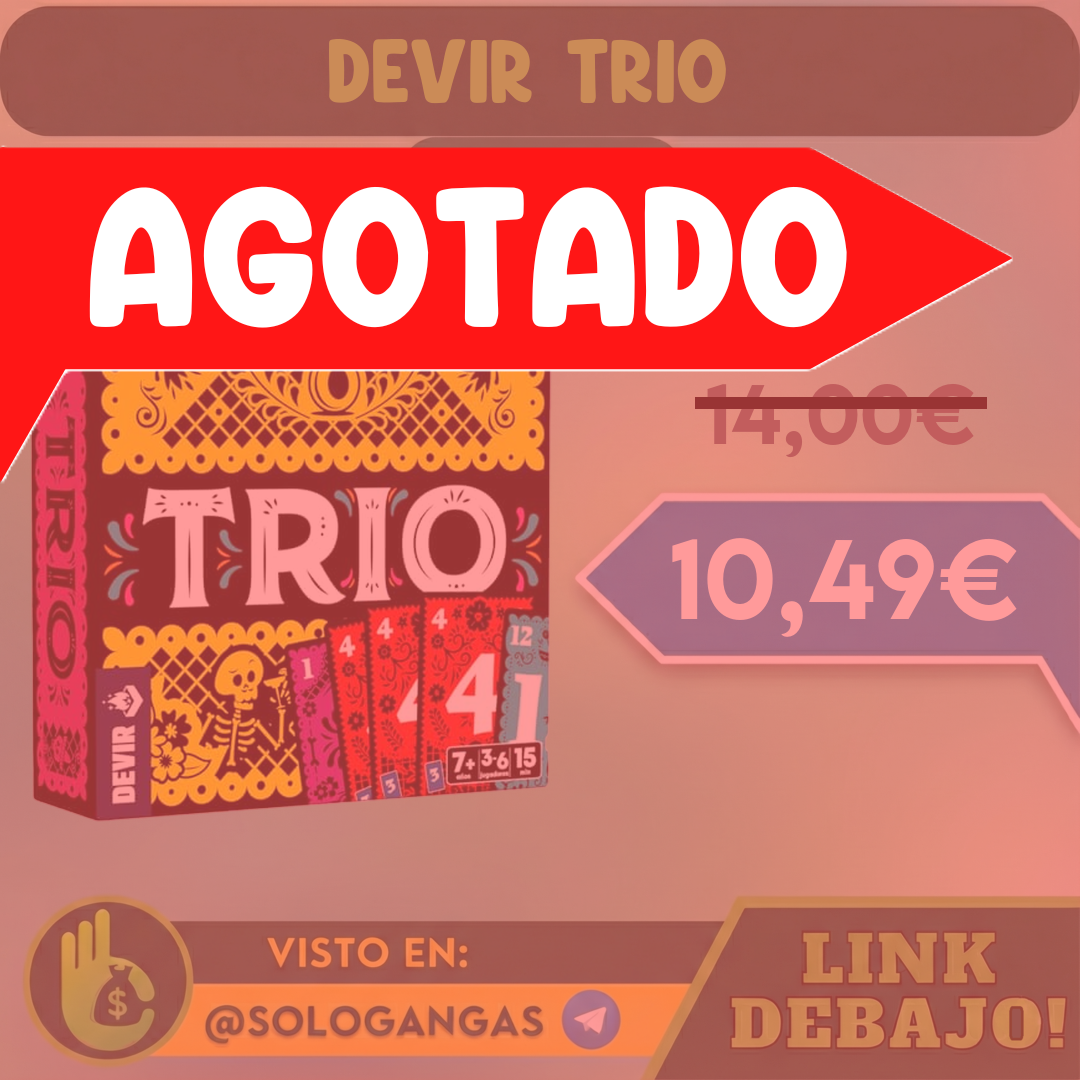 Devir Trio Juego de Cartas Party