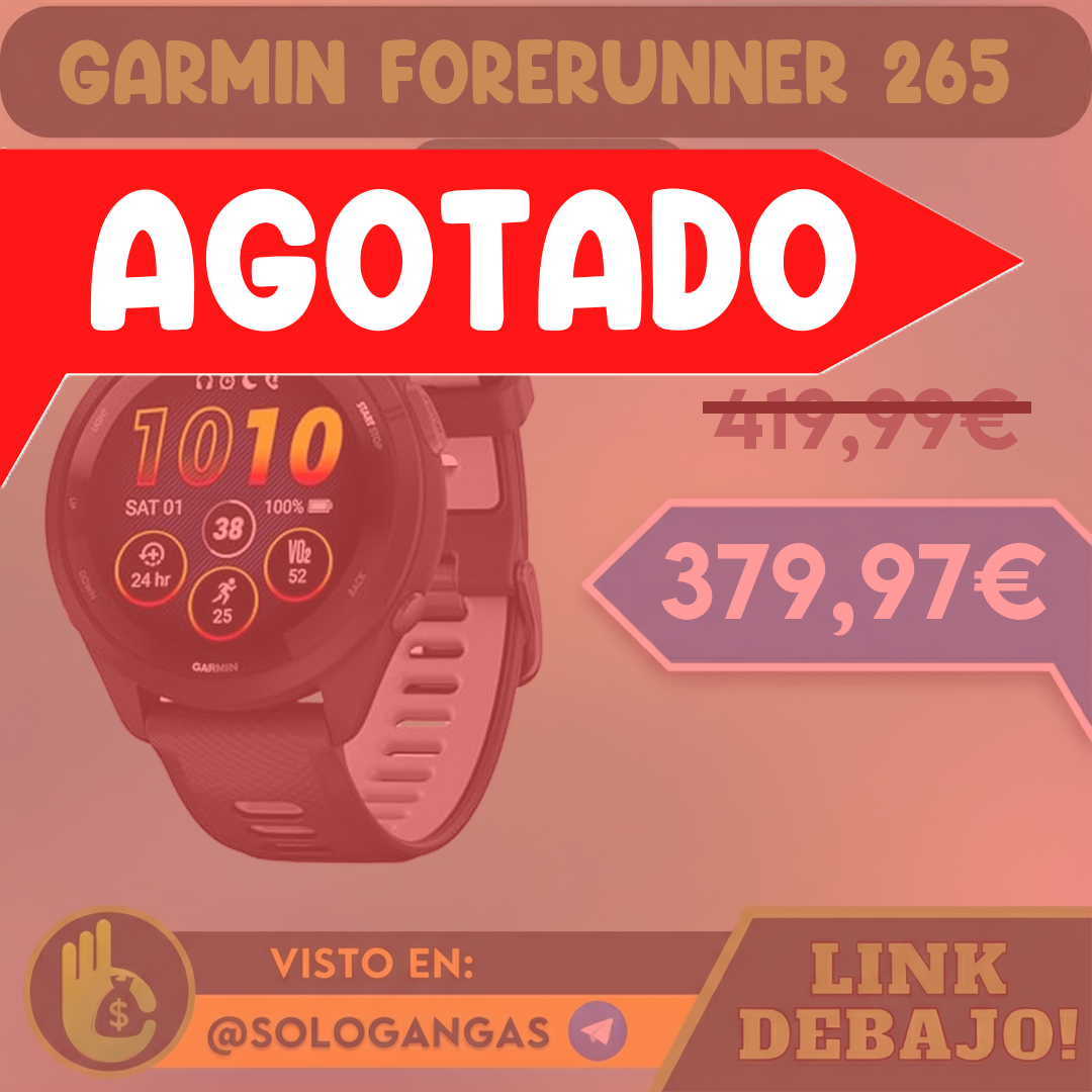Garmin Forerunner 265 Reloj Deportivo GPS