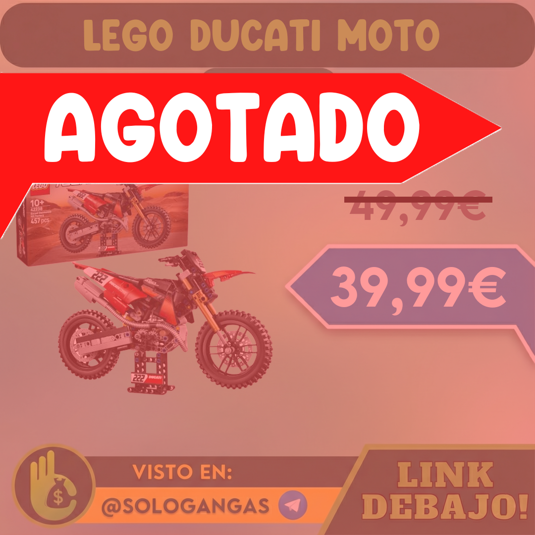 LEGO Ducati Desmo450 MX Moto Technic