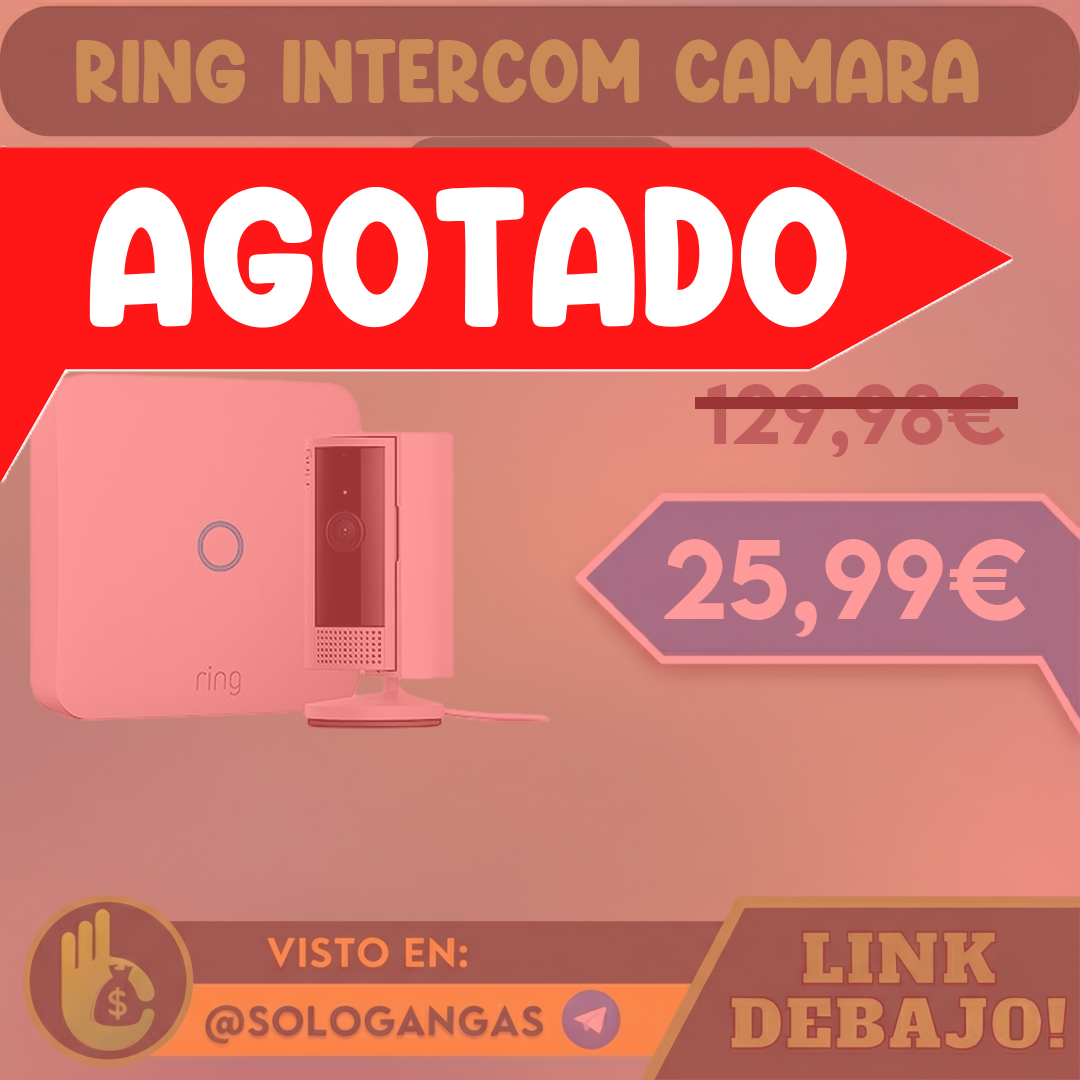 Ring Intercom +Cámara Interior HD