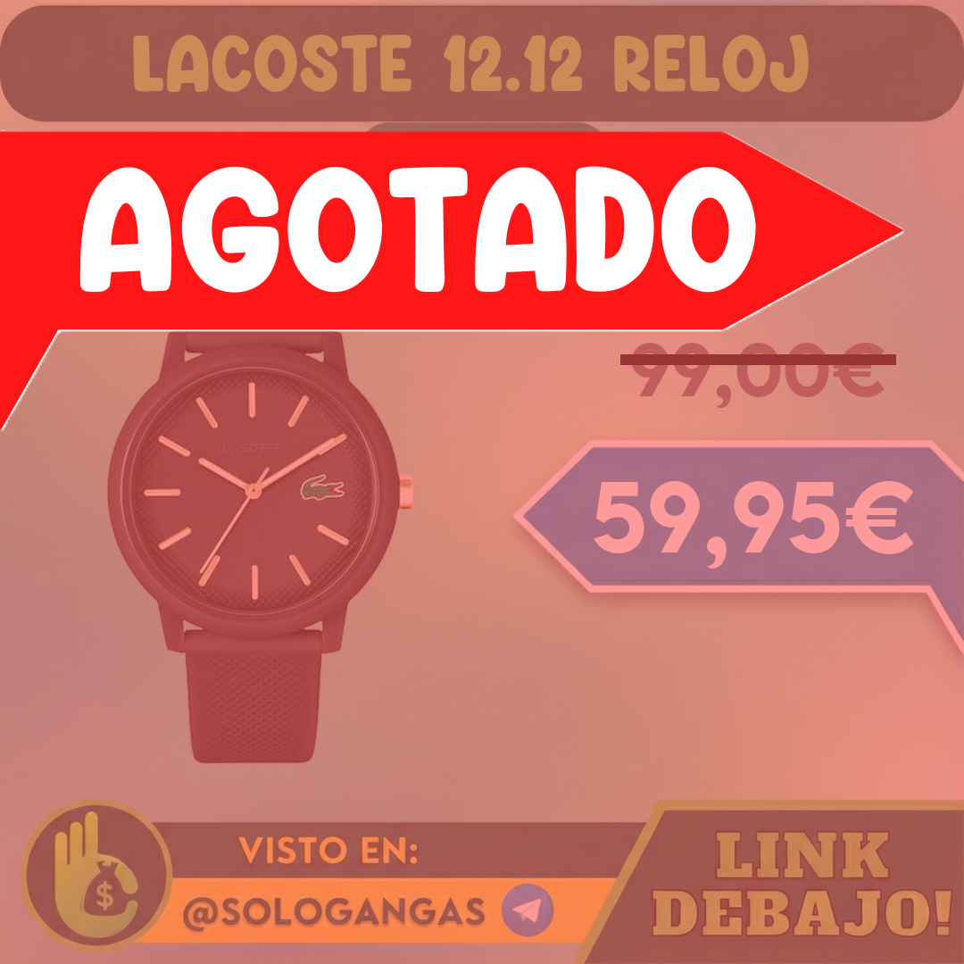 Lacoste Lacoste.12.12 Reloj Analógico