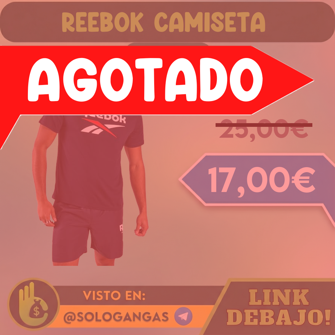 Reebok Bruno Big Logo Camiseta Hombre