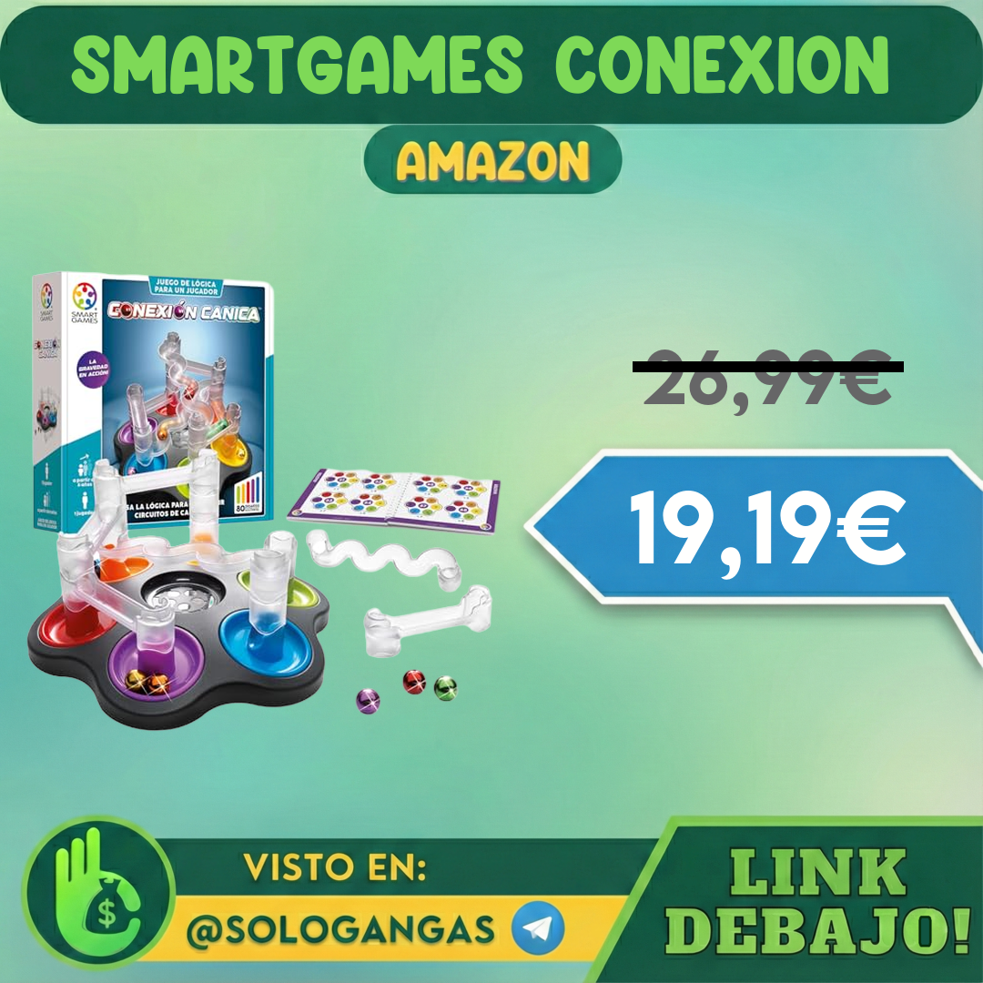 SmartGames Conexión Canica Juego de Lógica