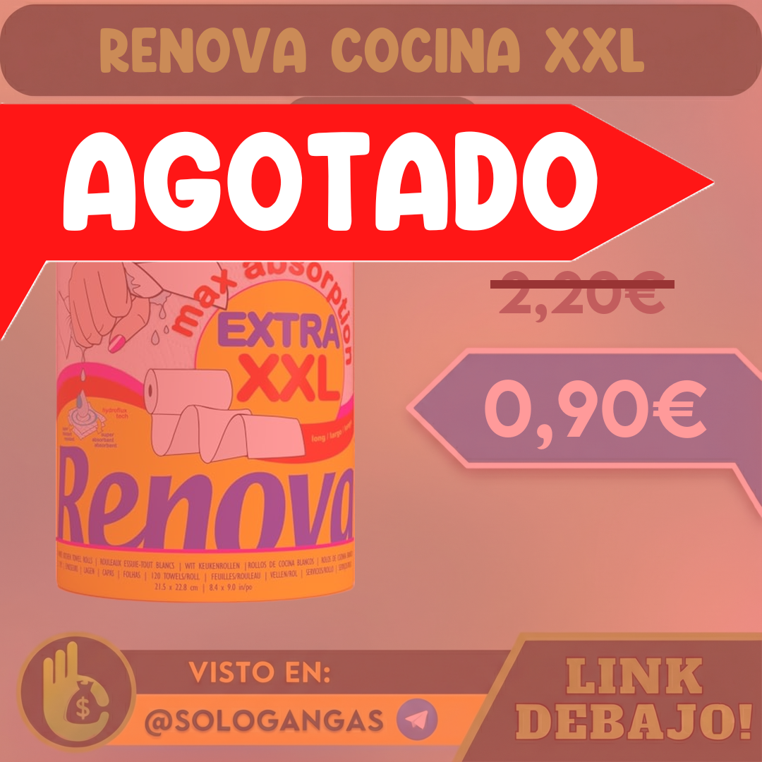 Renova Maxiabsorption Rollo de Cocina XXL