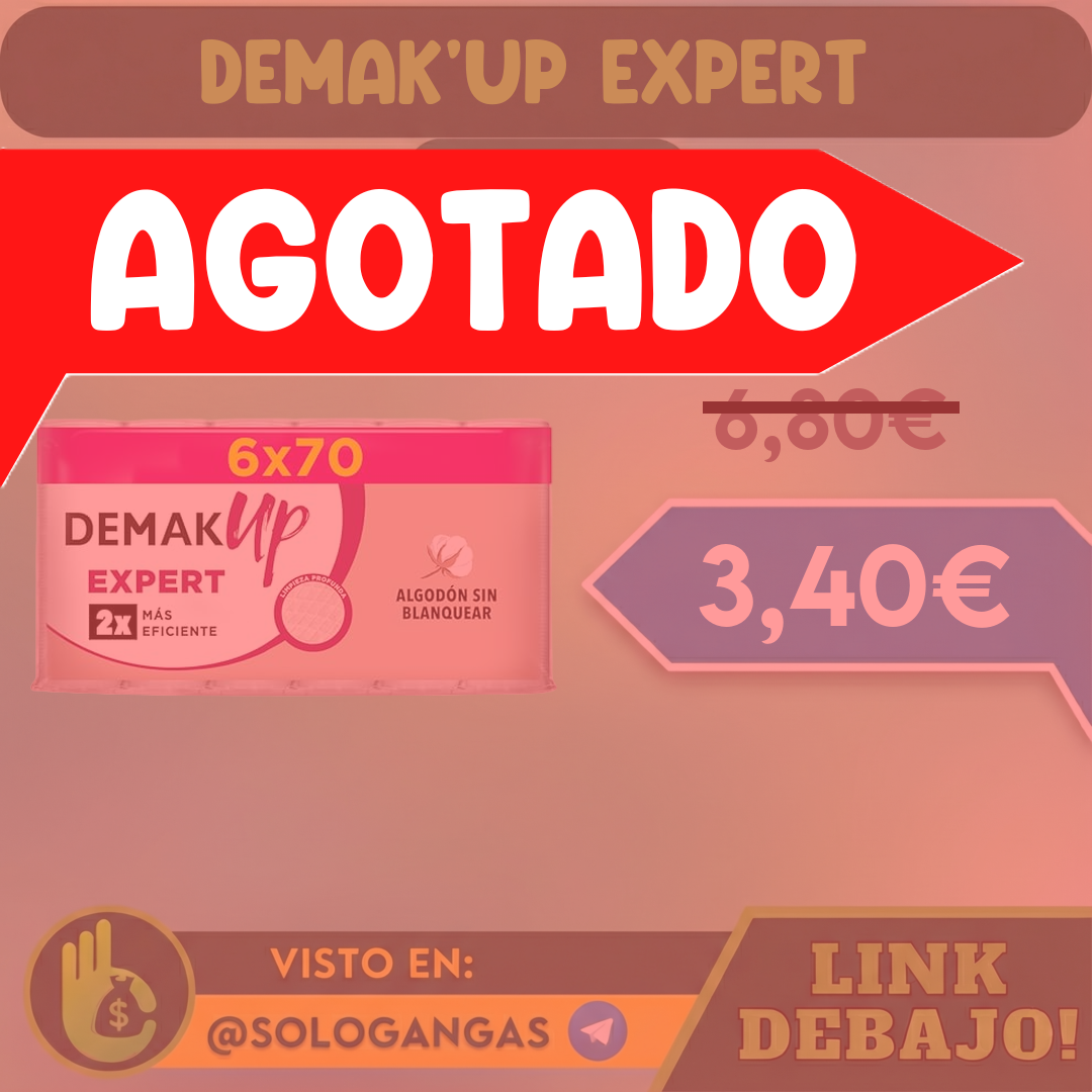 Demak'Up Expert Discos Desmaquillantes 420 Unidades