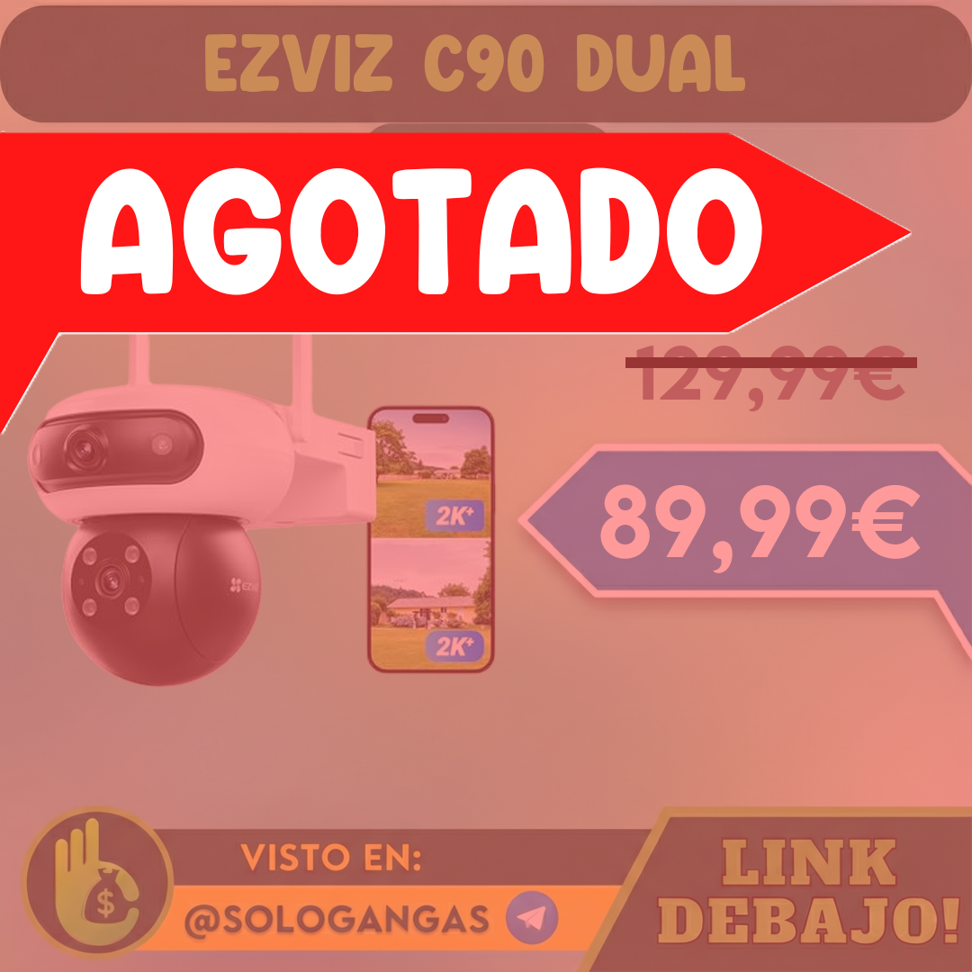 Ezviz C90 Dual Cámara Vigilancia 8MP