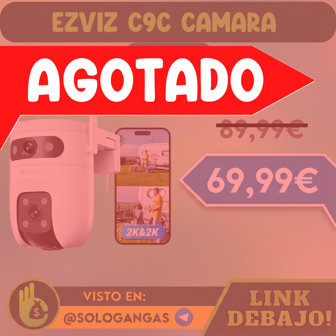 Ezviz C9C Cámara Exterior Doble Lente 2K