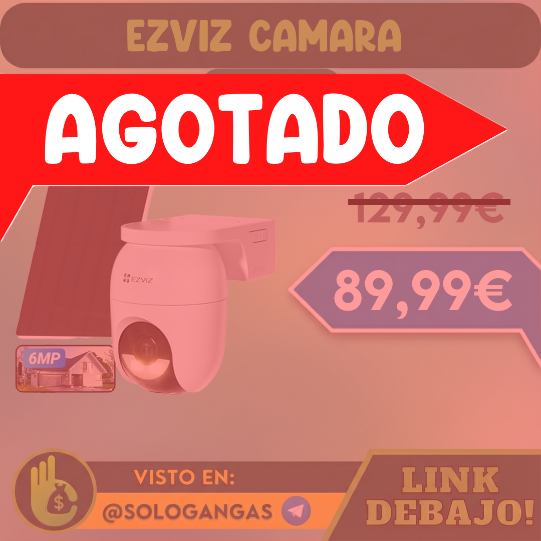 EZVIZ CB8 Lite Cámara + Panel Solar