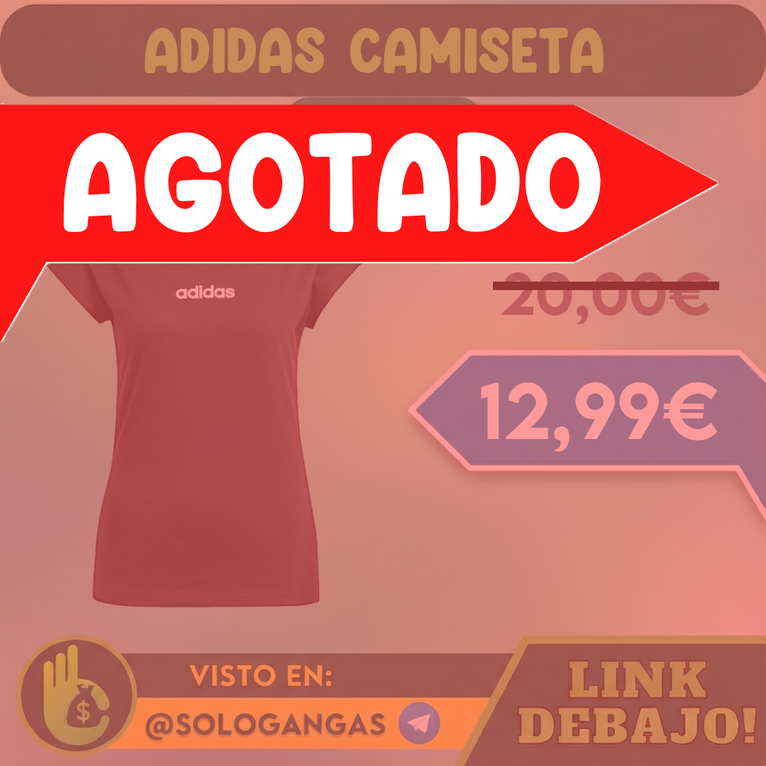 Adidas Essentials Linear Cotton Camiseta Mujer
