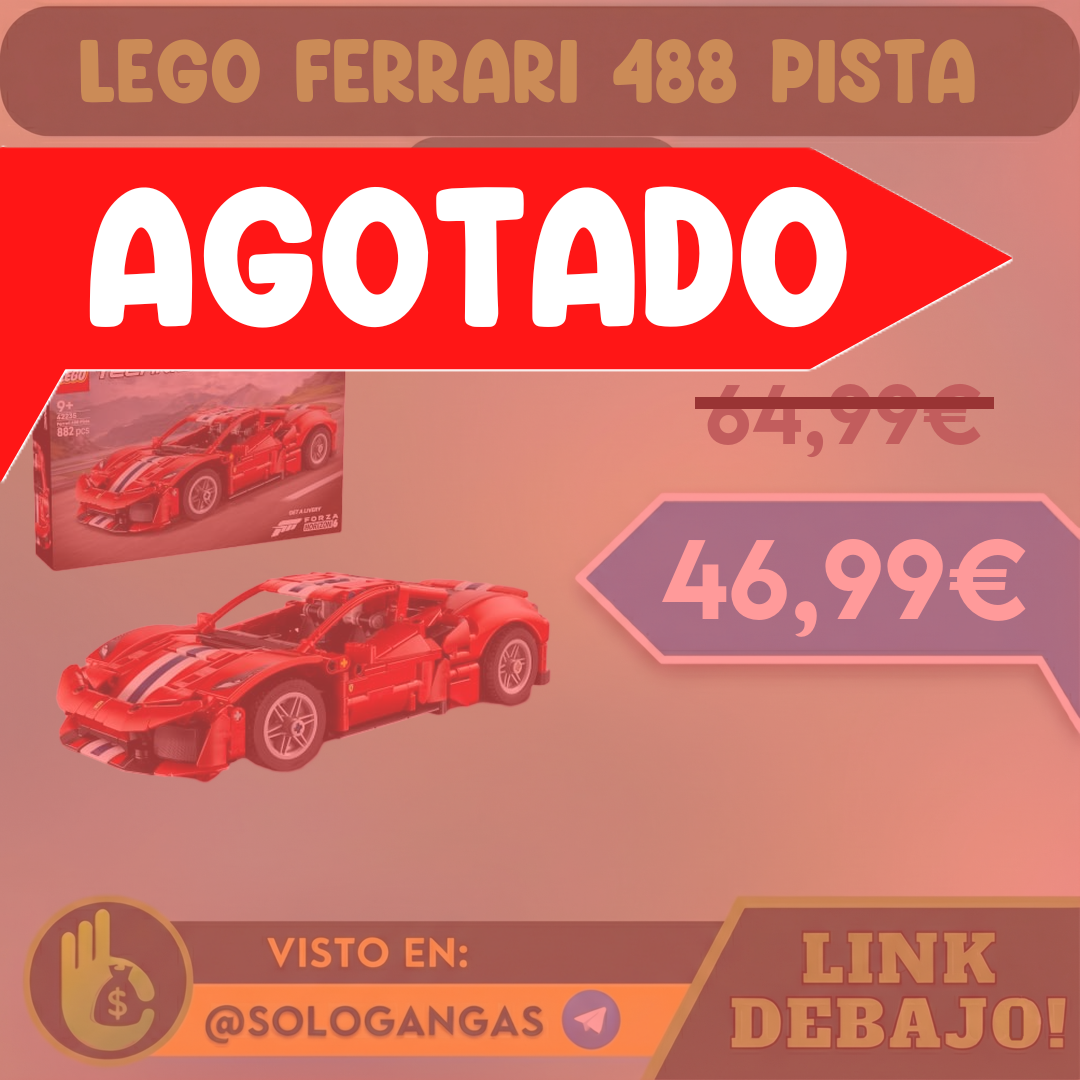 LEGO Technic Ferrari 488 Pista Coche
