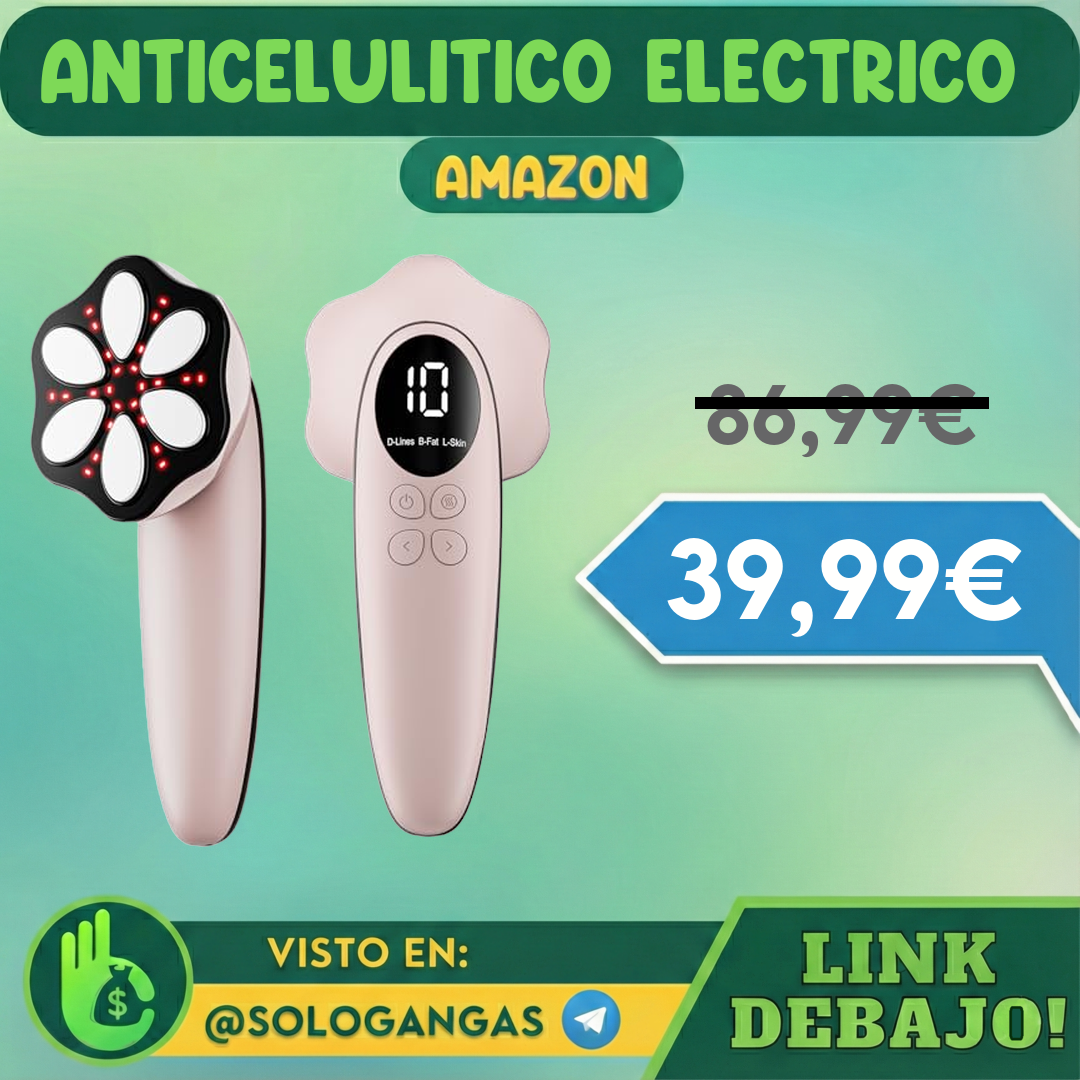 Masajeador Anticelulítico Eléctrico Recargable