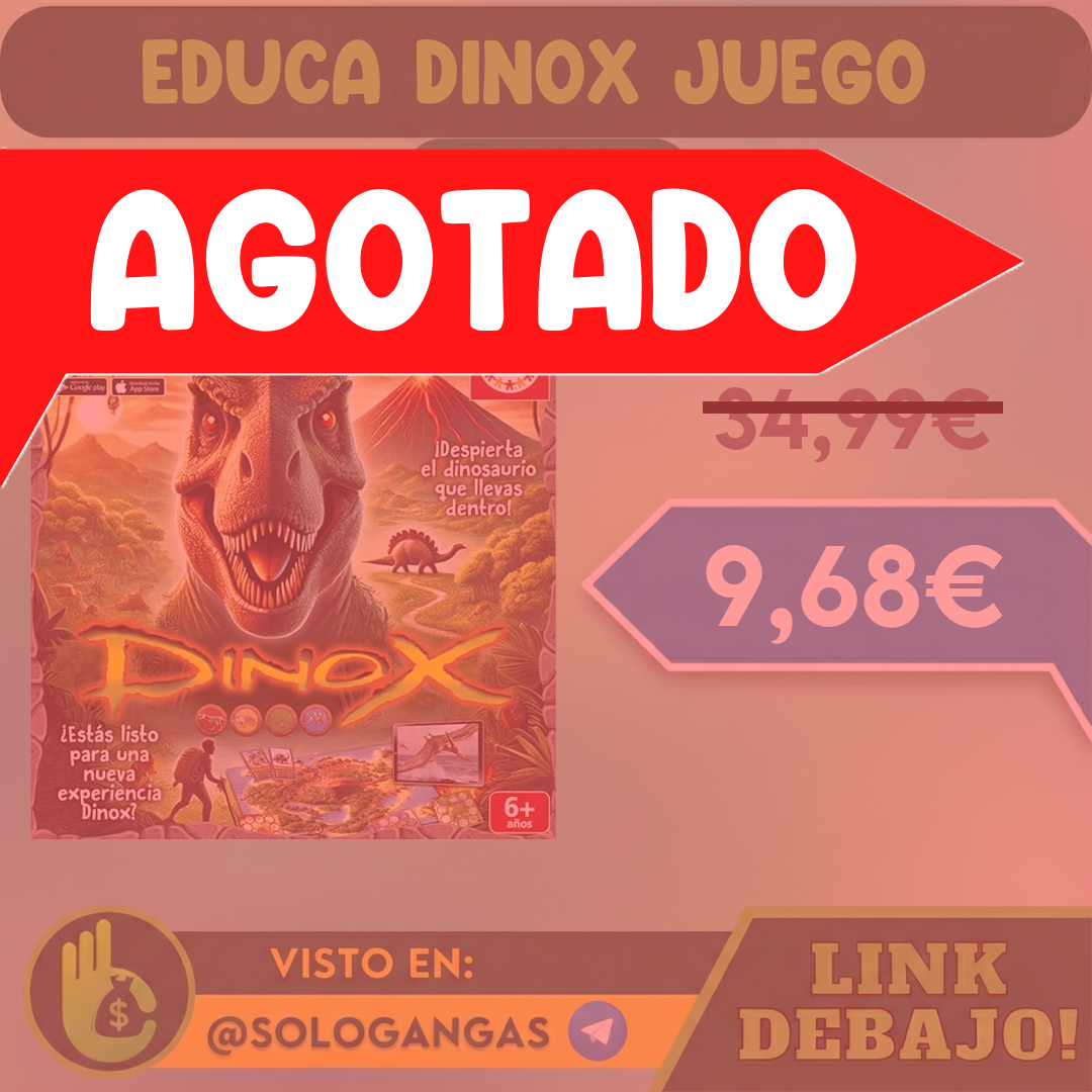 Educa Dinox Juego de Mesa Educativo