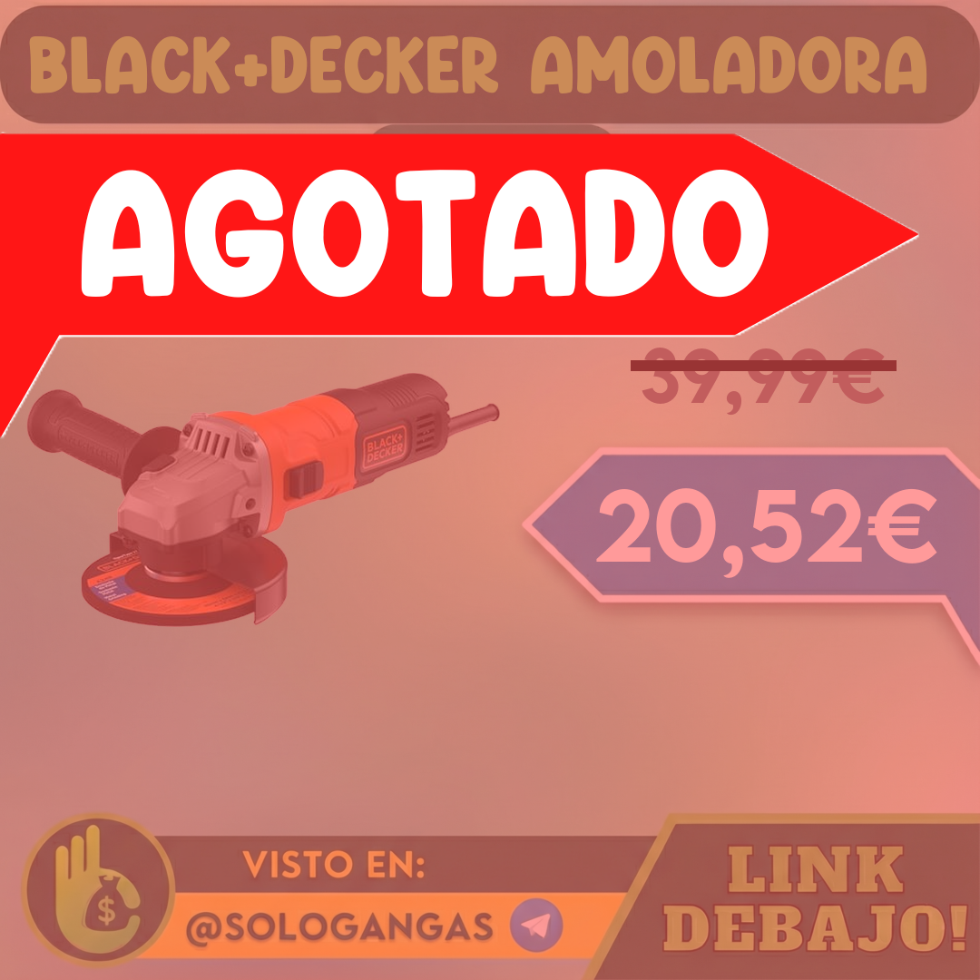 Black+Decker BEG010-QS Amoladora 710W 115mm