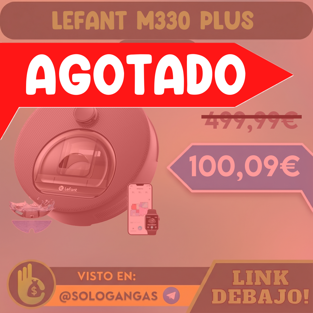 Lefant M330 Plus Robot Aspirador 5000Pa