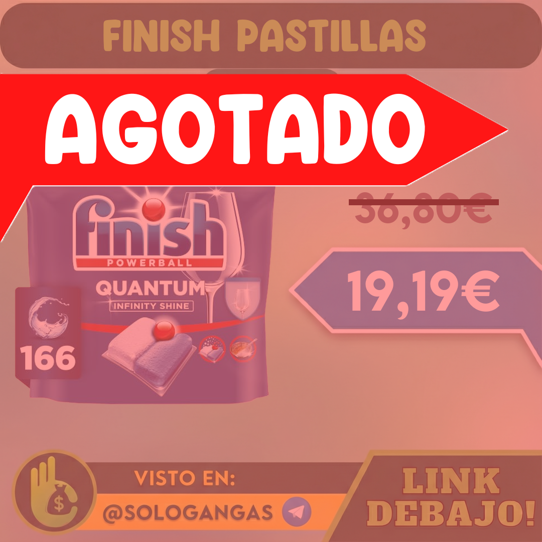 Finish Quantum Infinity Shine Pastillas Lavavajillas