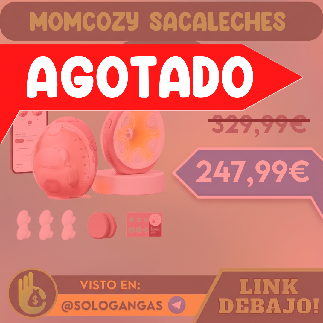 Momcozy Wellness 1 Sacaleches Eléctrico Térmico