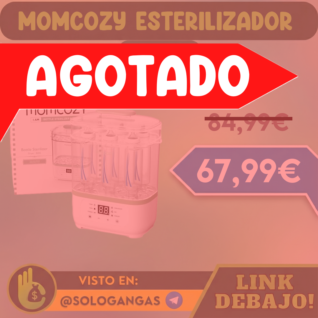 Momcozy Esterilizador de Biberones 8 en 1