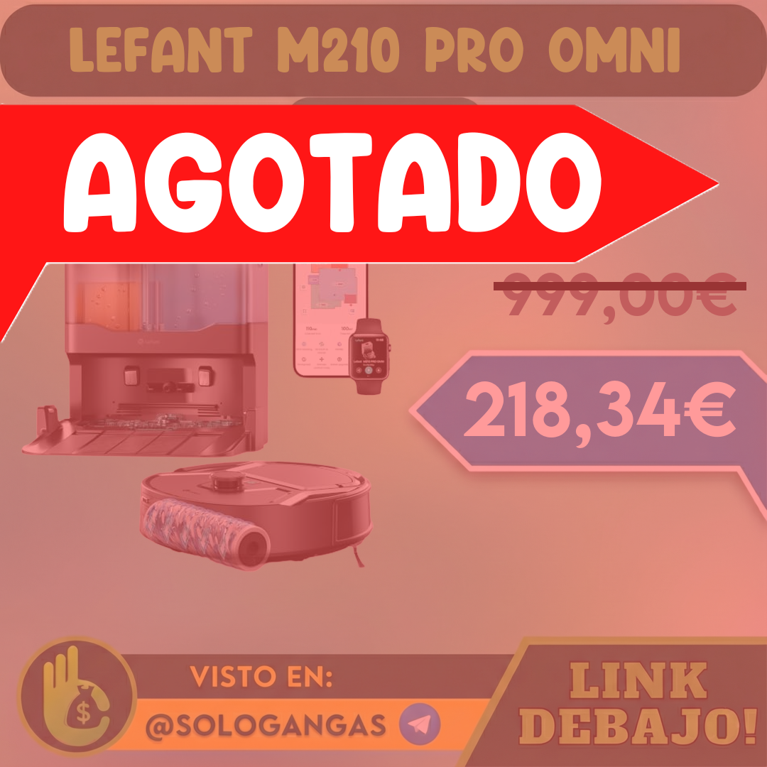 Lefant M210 Pro Omni Robot Aspirador Fregasuelos