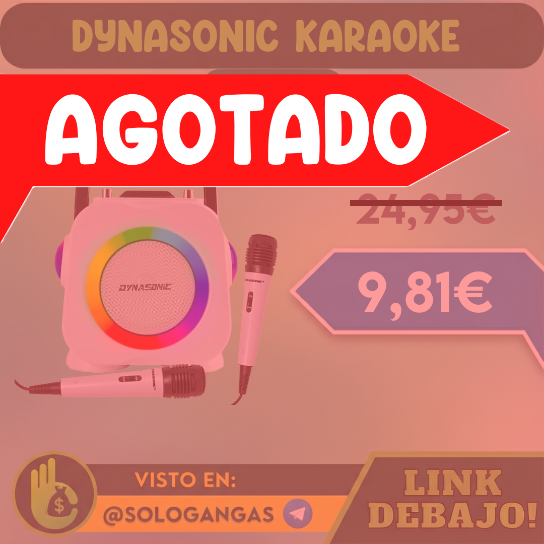 Dynasonic DK-201 Altavoz Karaoke 10W