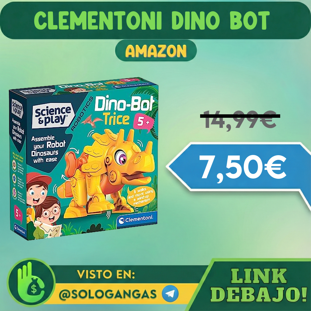 Clementoni Dino Bot Triceratops Robot